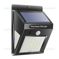 CORPURI LED SOLARE - Reduceri Lampa LED Exterior 40 SMD Solara Senzor Promotie